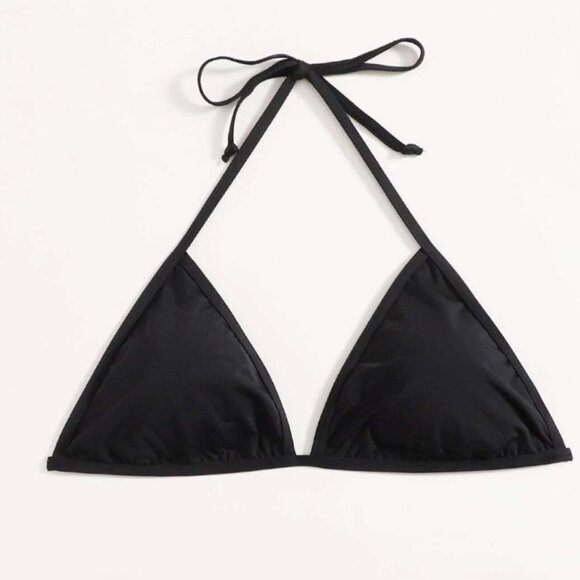 Black Triangle Bikini Top - Picture 1 of 2